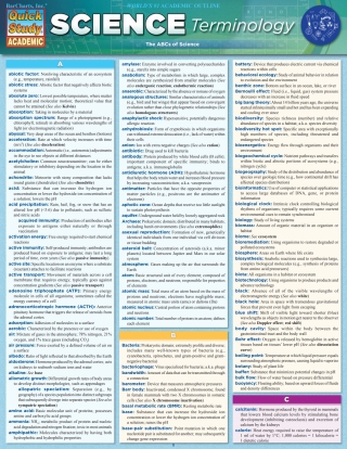 Imagen de portada: Science Terminology 9781423221630