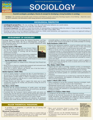 Cover image: Sociology 9781423224358