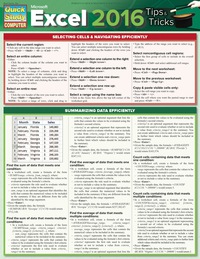 表紙画像: Excel 2016 Tips & Tricks 9781423226154