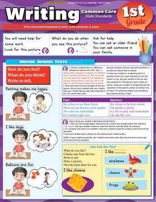 Cover image: Writing Common Core 1st Grade 9781423224419