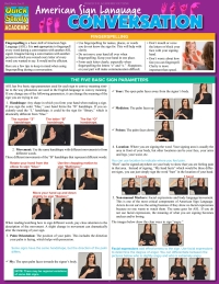 表紙画像: American Sign Language - Conversation 9781423228554
