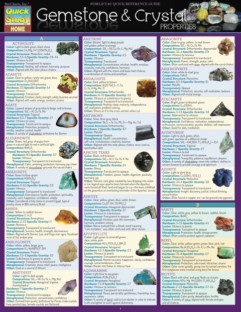 Gemstone & Crystal Properties - FULL INSTANT DOWNLOAD | PDF DOCX EPUB