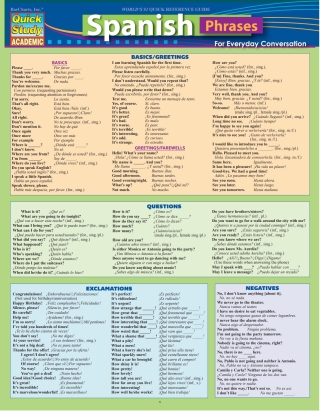 Cover image: Spanish Phrases 9781423231141