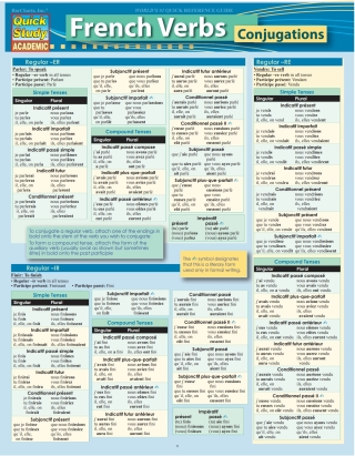 Cover image: French Verb Conjugations 9781423233152