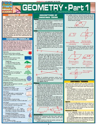 表紙画像: Geometry Part 1 2nd edition 9781423234715