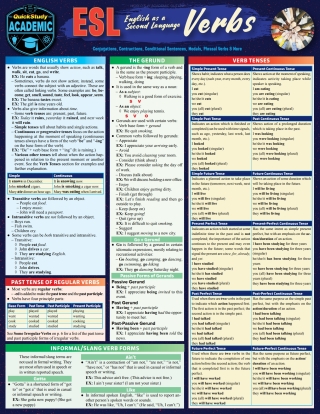 Imagen de portada: ESL - English as a Second Language - Verbs 2nd edition 9781423238676