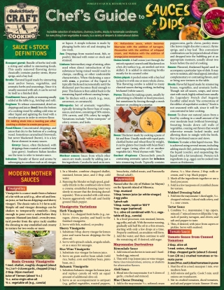 Cover image: Chef's Guide to Sauces & Dips 2nd edition 9781423241775