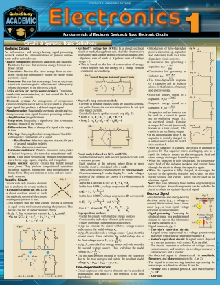 Cover image: Electronics 1 2nd edition 9781423241799