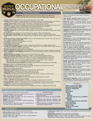 Imagen de portada: Occupational Therapy 1st edition 9781423241836