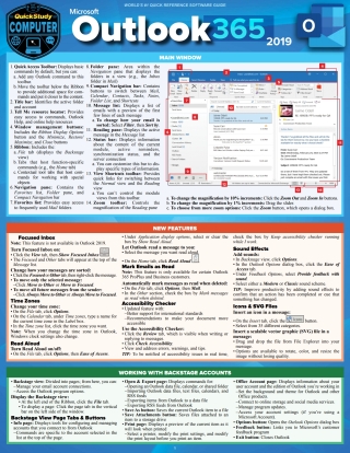 Cover image: Microsoft Outlook 365 - 2019 1st edition 9781423242611