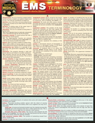 Imagen de portada: EMS Terminology 1st edition 9781423244196