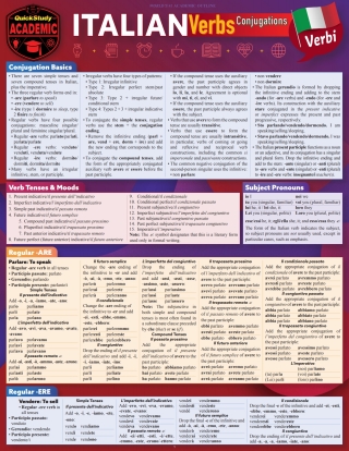 Cover image: Italian Verbs - Conjugations 1st edition 9781423246688