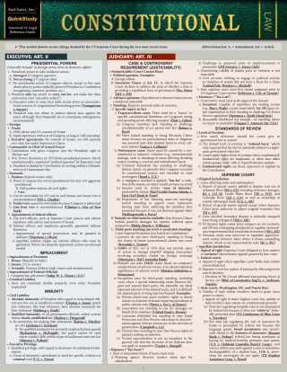 صورة الغلاف: Constitutional Law 3rd edition 9781423244141