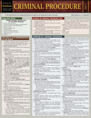 صورة الغلاف: Criminal Procedure 3rd edition 9781423244165