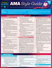 表紙画像: AMA Style Guide for Science & Medical Writing 2nd edition 9781423248033