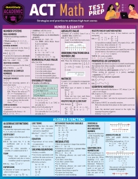 صورة الغلاف: ACT Math Test Prep 1st edition 9781423249825