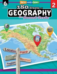 Cover image: 180 Days of Geography for Second Grade 1st edition 9781425833039