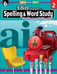 Cover image: 180 Days of Spelling and Word Study for Second Grade 1st edition 9781425833107