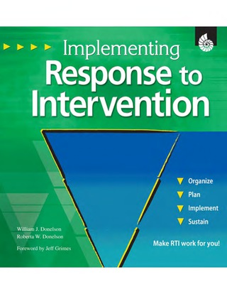 Cover image: Implementing Response to Intervention 1st edition