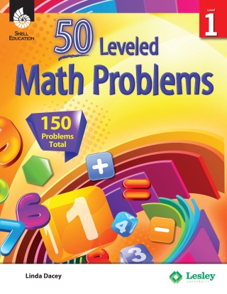 Cover image: 50 Leveled Math Problems Level 1 ebook 1st edition 9781425807733