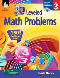 Cover image: 50 Leveled Math Problems Level 3 1st edition 9781425807757