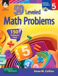 Cover image: 50 Leveled Math Problems Level 5 1st edition 9781425807771