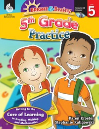 Cover image: Bright & Brainy: 5th Grade Practice 1st edition 9781425809096