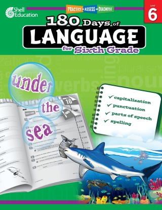 Cover image: 180 Days of Language for Sixth Grade ebook 1st edition 9781425811716