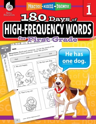 Cover image: 180 Days of High-Frequency Words for First Grade ebook 1st edition 9781425816346