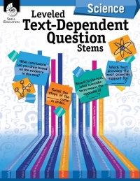 Cover image: Leveled Text-Dependent Question Stems: Science ebook 1st edition 9781425816452