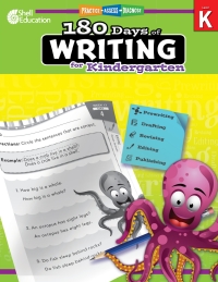 Cover image: 180 Days of Writing for Kindergarten ebook 1st edition 9781425815233