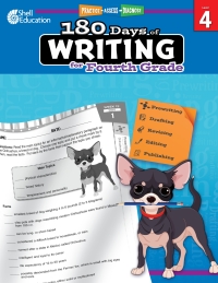 Cover image: 180 Days of Writing for Fourth Grade 1st edition 9781425815271