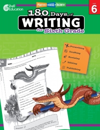 Cover image: 180 Days of Writing for Sixth Grade 1st edition 9781425815295