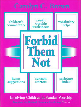 Imagen de portada: Forbid Them Not Year A 9780687132553
