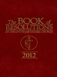 Cover image: The Book of Resolutions of The United Methodist Church 2012