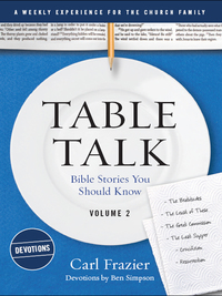 Cover image: Table Talk Volume 2 - Devotions