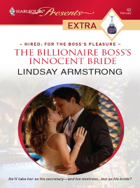 Cover image: The Billionaire Boss's Innocent Bride 9780373527069