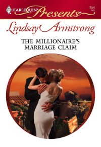 Imagen de portada: The Millionaire's Marriage Claim 9780373820283