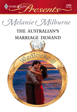 Imagen de portada: The Australian's Marriage Demand 9780373124497