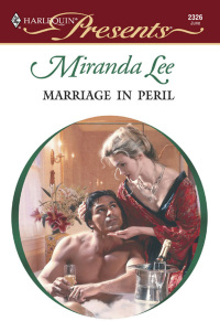 Imagen de portada: Marriage in Peril 9780373123261