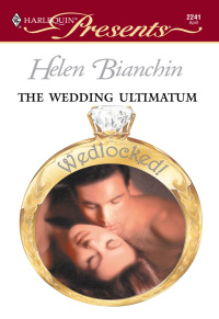 Imagen de portada: The Wedding Ultimatum 9780373122417