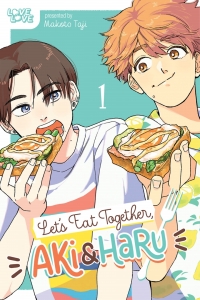 Cover image: Let's Eat Together, Aki and Haru, Volume 1 9781427878168