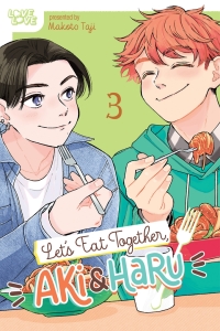 Cover image: Let's Eat Together, Aki and Haru, Volume 3 9781427878519