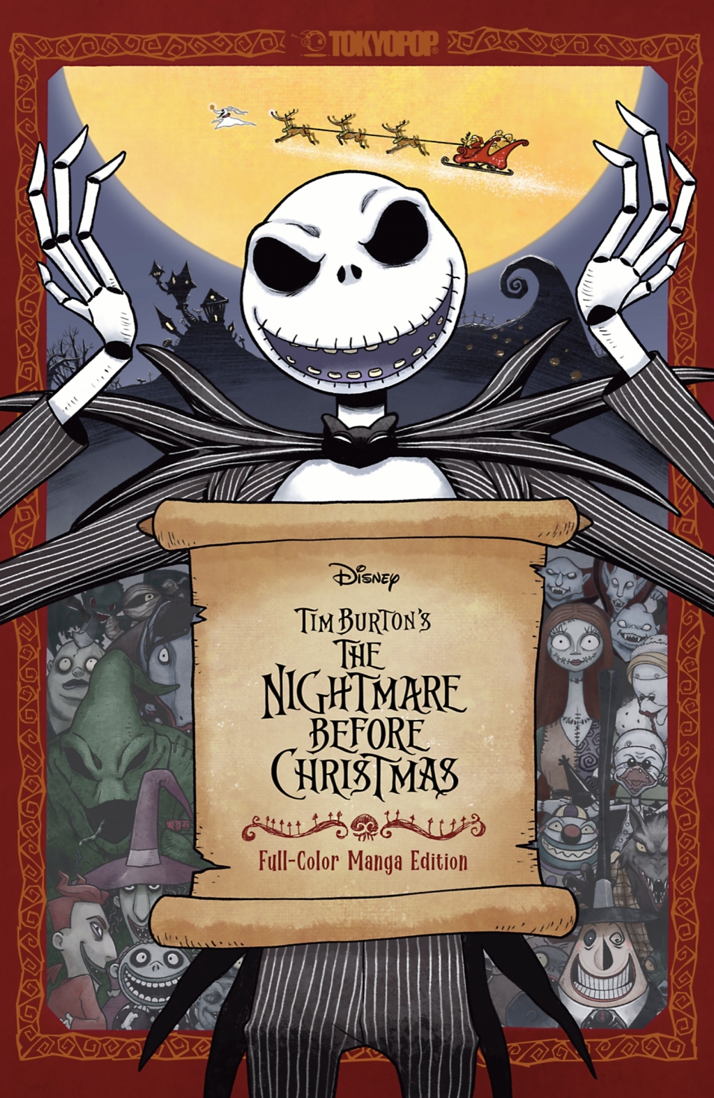 Disney Manga: Tim Burton’s The Nightmare Before Christmas (Full-Color Manga Edition)