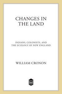 Cover image: Changes in the Land 9780809034055