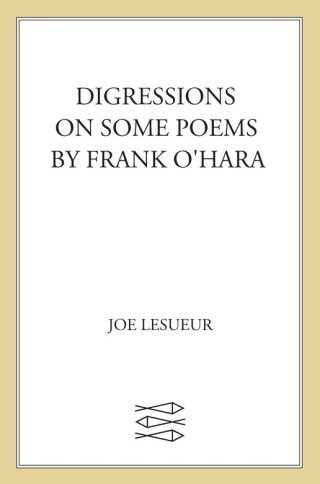 Imagen de portada: Digressions on Some Poems by Frank O'Hara 9780374139803