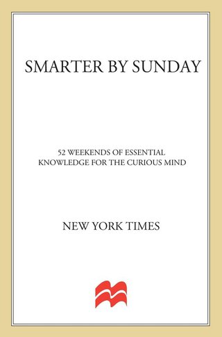 Cover image: The New York Times Presents Smarter by Sunday 9780312571344
