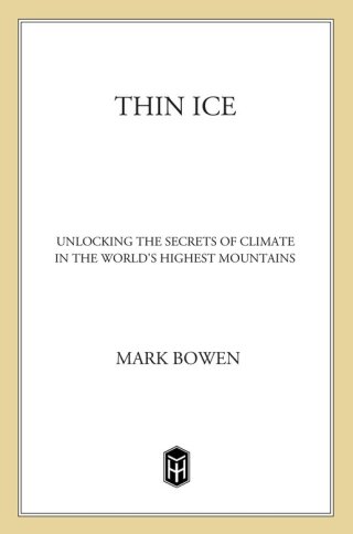 Imagen de portada: Thin Ice 9780805064438