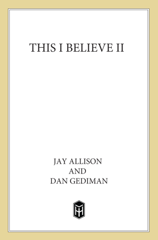 Cover image: This I Believe II 9780805087680