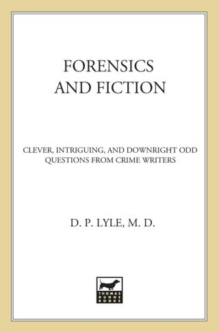 Imagen de portada: Forensics and Fiction 9780312365516